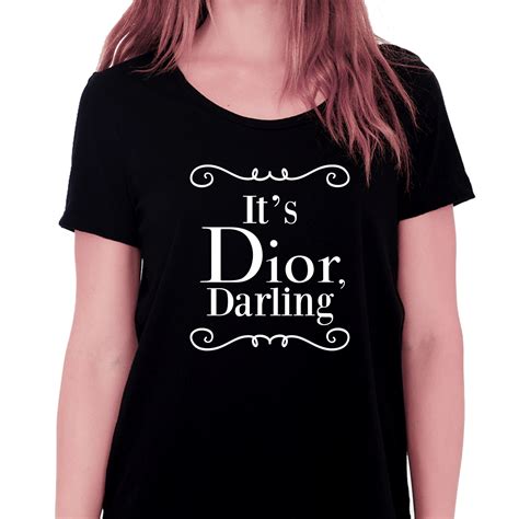 thsirt dior|dior t-shirts for women.